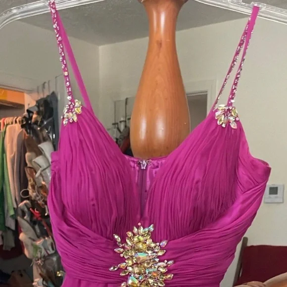 Look at All Pictures. Pageant Fun Fashion Dress or Cocktail Dress. | Color: Pink/Silver | Size: Can Be Tailored to Any Size! | Reensellsthings's